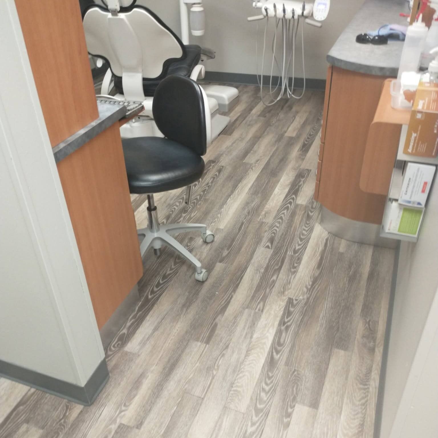 Clinical office floor
